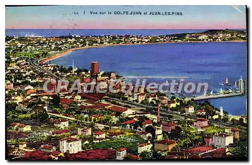 Cartes postales GOLFE JUAN JUAN-les-PINS vue g�n�rale