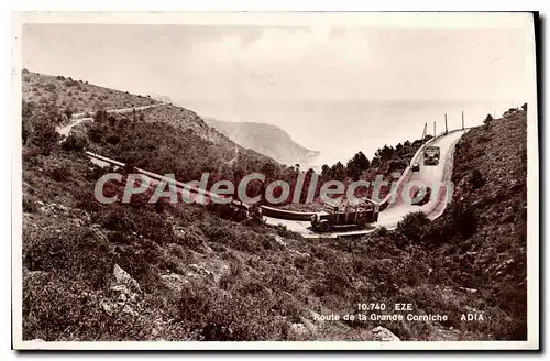 Cartes postales EZE route de la grande corniche