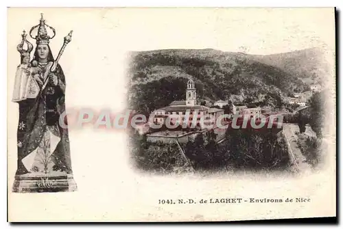 Cartes postales LAGHET Notre Dame