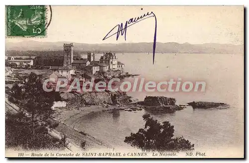 Ansichtskarte AK route de la corniche de SAINT-RAPHAEL � CANNES LA NAPOULE