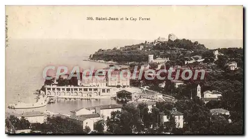 Cartes postales SAINT-JEAN et le CAP-FERRAT