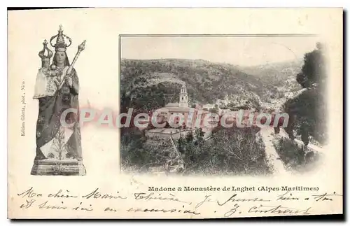 Cartes postales LAGHET monast�re madone