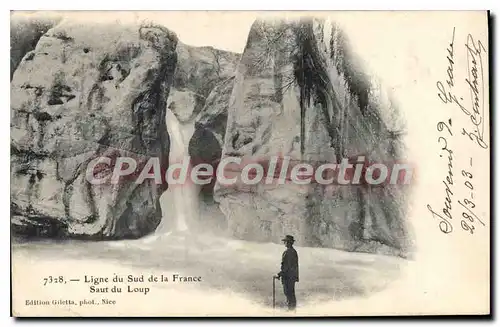 Cartes postales saut du LOUP