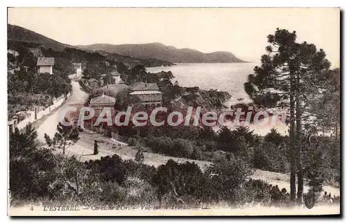 Cartes postales ESTEREL corniche d'or