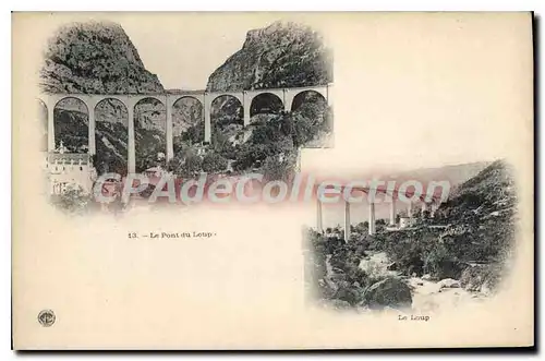 Cartes postales pont du LOUP