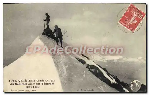 Cartes postales vall�e de la Tin�e sommet du mont T�nibres