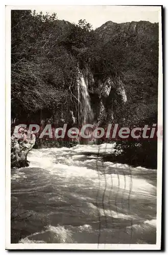 Ansichtskarte AK SAINT-ETIENNE-DE-TINEE cascade du Cartel