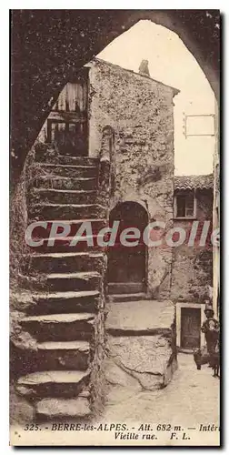 Cartes postales BERRE-les-ALPES int�rieur du village