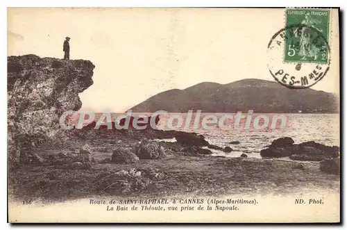 Ansichtskarte AK baie de Th�oule vue prise de la Napoule route de Saint-Raphael � Cannes