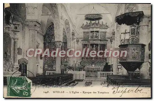 Cartes postales UTELLE �glise Templiers