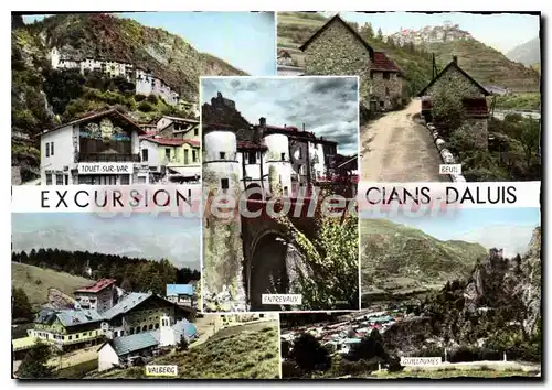 Cartes postales moderne excursion CIANS-DALUIS