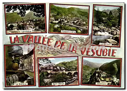 Cartes postales moderne ROQUEBILLIERE LANTOSQUE SAINT MARTIN VENANSON