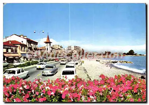 Moderne Karte LE CROS de CAGNES bord de mer