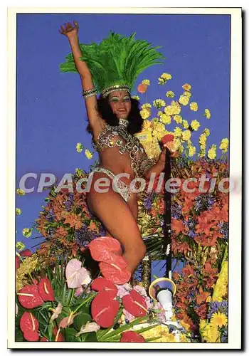 Cartes postales moderne NICE bataille de fleurs