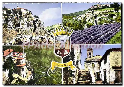 Cartes postales moderne GOURDON