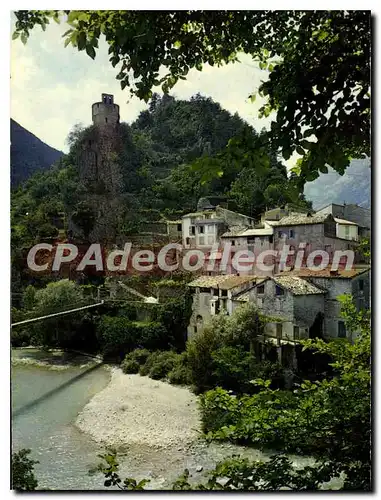 Cartes postales moderne ROQUESTERON GRASSE pont de France