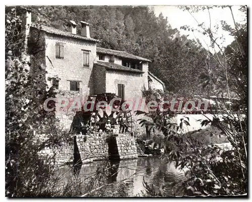 Moderne Karte LA COLLE-sur-LOUP le moulin de la belle meuni�re