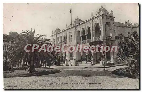 Cartes postales MUSTAPHA palais d'�t� du gouverneur
