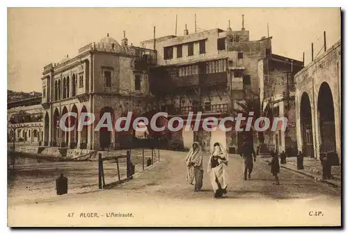 Cartes postales ALGER amiraut�