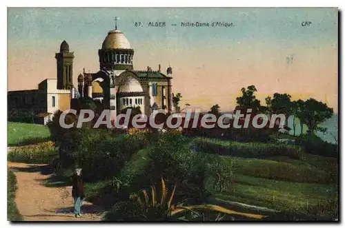 Cartes postales ALGER Notre Dame d'Afrique