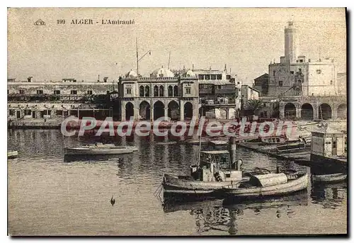 Cartes postales ALGER amiraut�