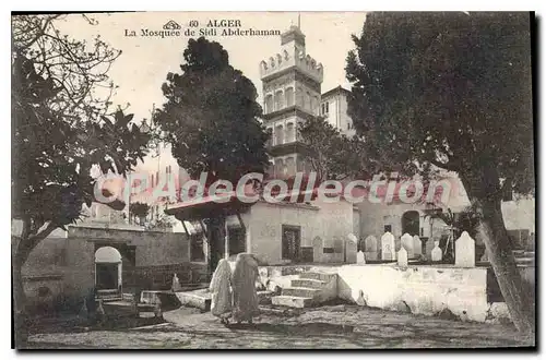 Ansichtskarte AK ALGER la mosqu�e de Sidi-Abderhaman