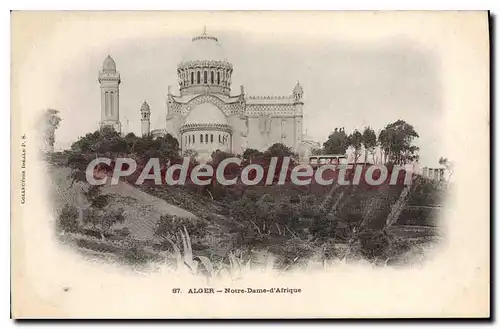 Cartes postales ALGER Notre Dame d'Afrique