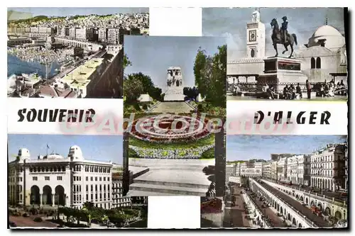 Cartes postales ALGER souvenir