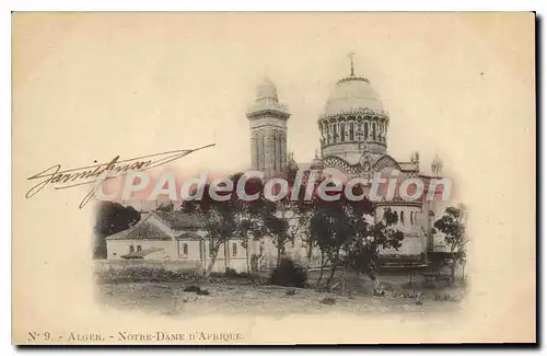 Cartes postales ALGER Notre Dame d'Afrique
