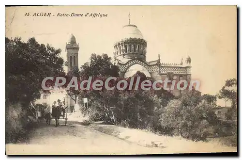 Cartes postales ALGER Notre Dame d'Afrique