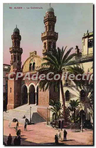 Cartes postales ALGER la cath�drale