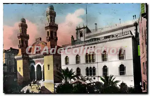 Ansichtskarte AK ALGER la cath�drale et le palais d'hiver