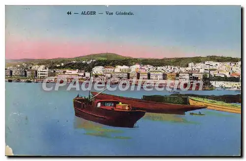 Cartes postales ALGER vue g�n�rale