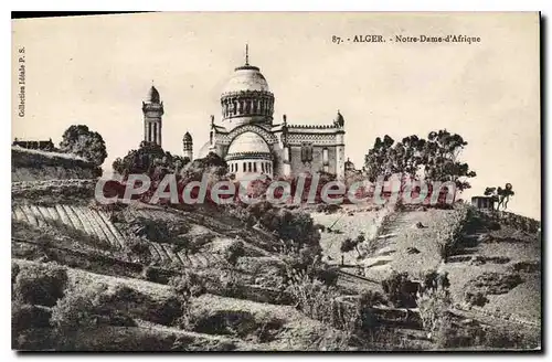 Cartes postales ALGER Notre Dame d'Afrique