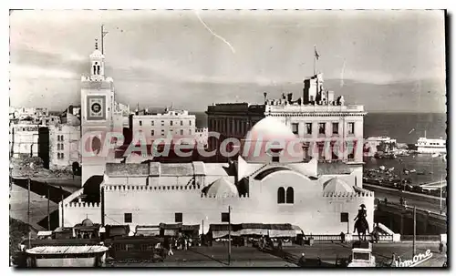 Cartes postales ALGER place du gouvernement