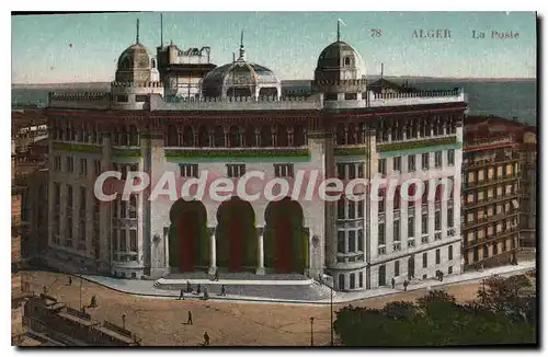 Cartes postales ALGER la poste