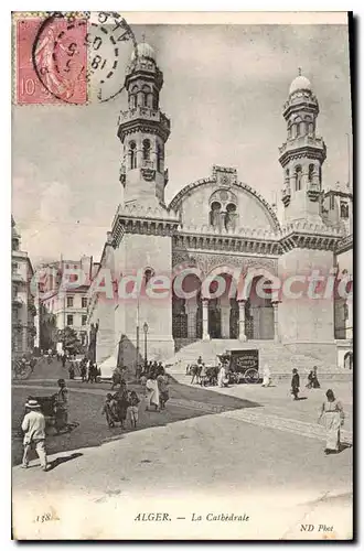 Cartes postales ALGER la cath�drale