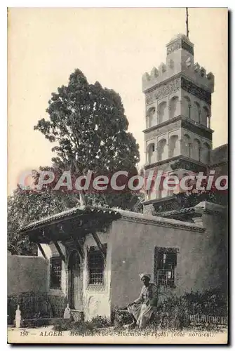 Cartes postales ALGER mosqu�e Abd-er-Rhaman-el-T�albi