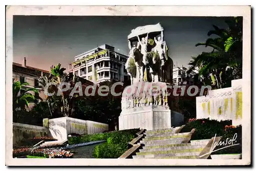 Cartes postales ALGER monument aux morts