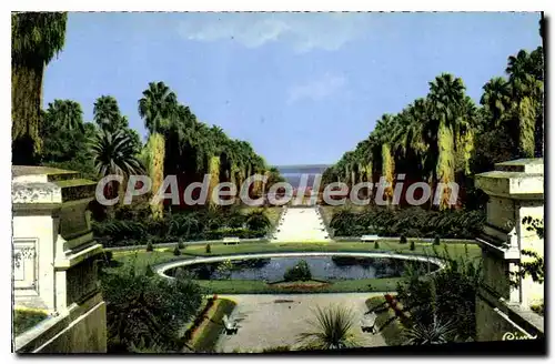 Cartes postales ALGER jardin d'essai