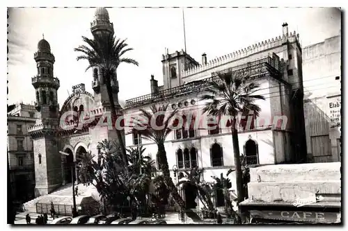 Ansichtskarte AK ALGER la cath�drale et le palais d'hiver du gouverneur