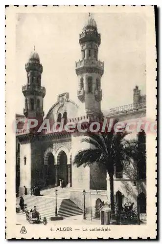 Cartes postales ALGER la cath�drale