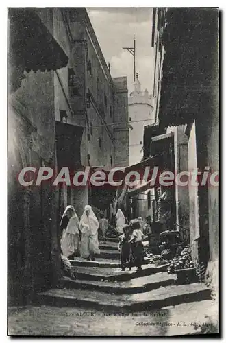 Cartes postales ALGER rue Kl�ber Kasbah