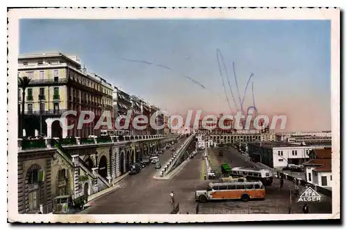 Ansichtskarte AK ALGER boulevard de la R�publique les rampes