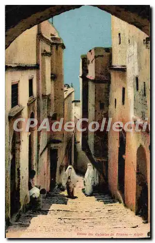 Cartes postales ALGER rue Ben Ali