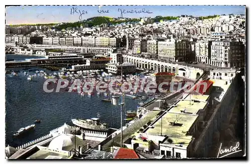 Cartes postales ALGER vue g�n�rale