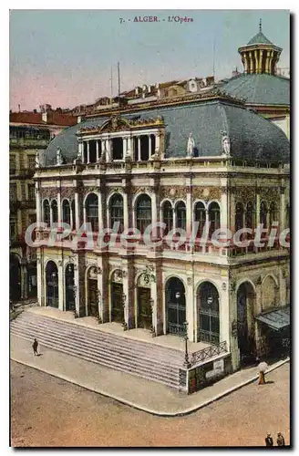 Cartes postales ALGER l'op�ra