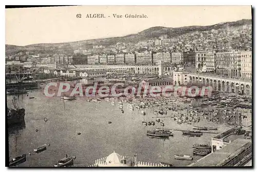 Cartes postales ALGER vue g�n�rale