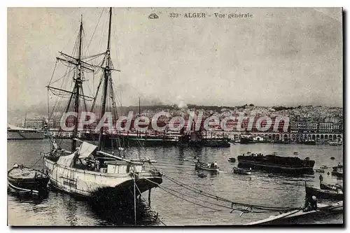 Cartes postales ALGER vue g�n�rale