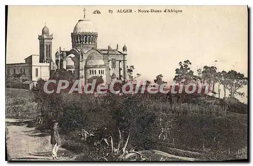 Cartes postales ALGER Notre-Dame d'Afrique